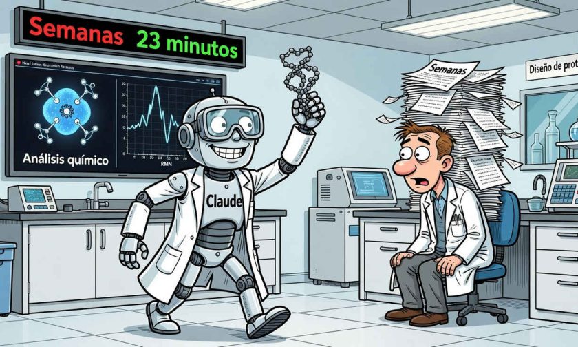 Claude acelera el diseño de proteínas y el análisis químico con inteligencia artificial