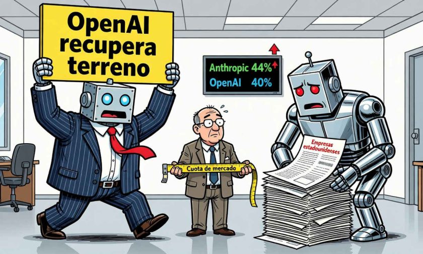 OpenAI recorta distancia ante Anthropic entre las empresas estadounidenses más exitosas