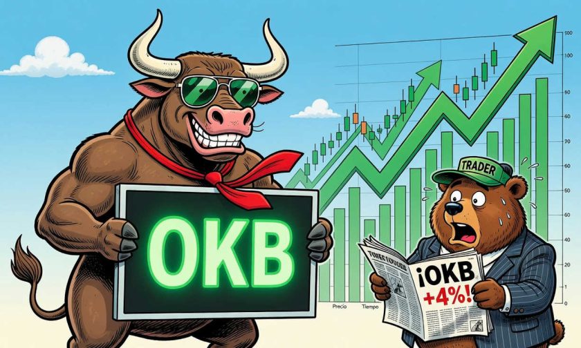 OKB sube 4,14% en 24 horas: ¿qué impulsa el repunte?