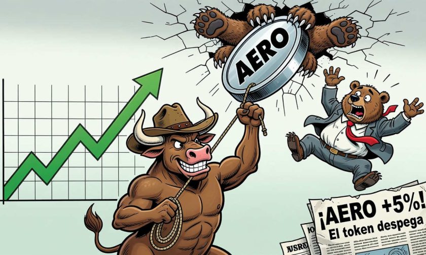AERO sube 5% en 24 horas: el rebote que desafía el mercado