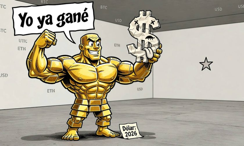 $U resiste en paridad mientras el bitcóin y el oro marcan récords: ¿fin de la era de bajo rendimiento?