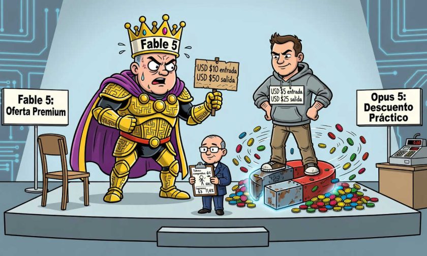 Anthropic enfrenta dudas por la adopción de su modelo Fable 5