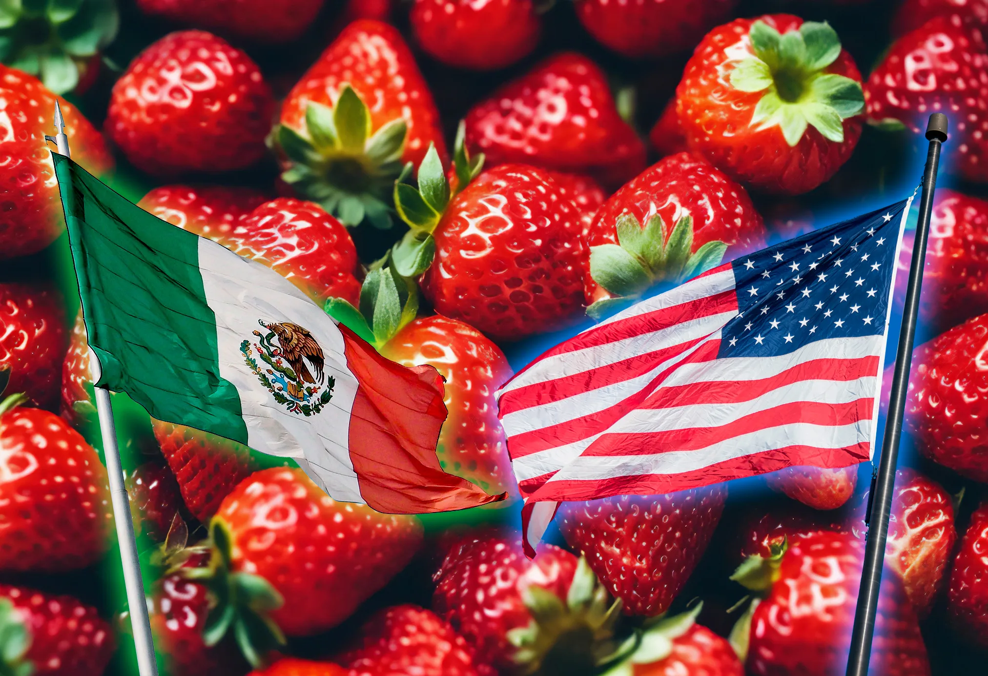 México defiende sus fresas ante Estados Unidos: 1,000 mdd en exportaciones está en juego México defiende sus fresas ante Estados Unidos: 1,000 mdd en exportaciones está en juego