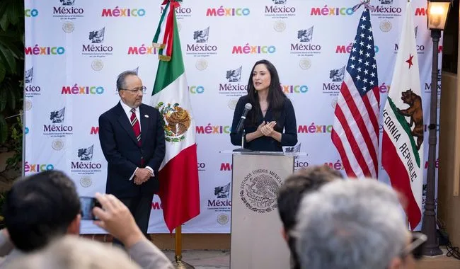 La titular de Cultura encabezó una agenda de promoción del Estímulo Fiscal a la Producción Cinematográfica y Audiovisual (EFICA) | Imagen: Gobierno de México